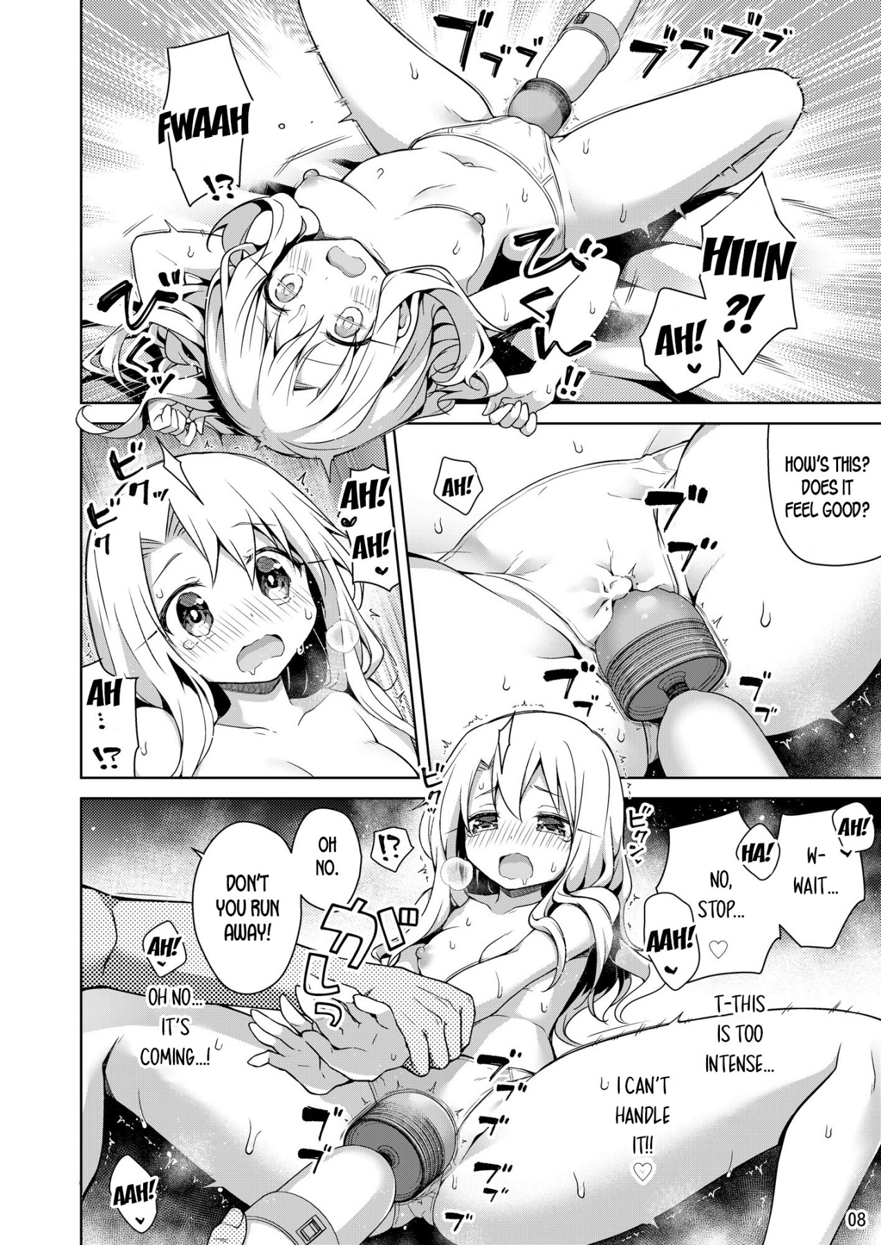 Hentai Manga Comic-Playing With Illya And Her Toys-Read-8